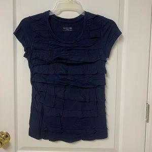 Merona navy blue shirt. Size M